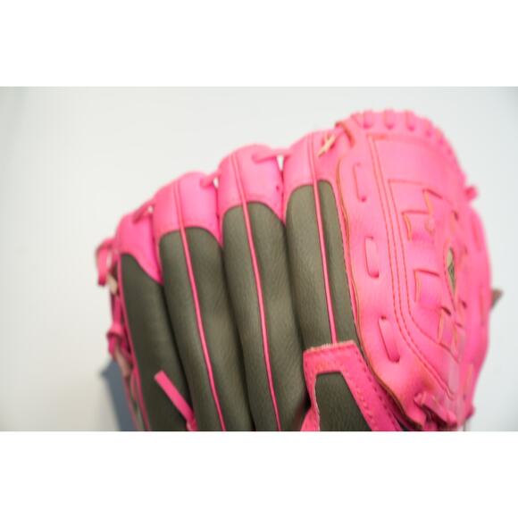 Franklin Pink & Grey CFS 22700 10.5 " Left Hand Softball Fielder Glove - Picture 5 of 8
